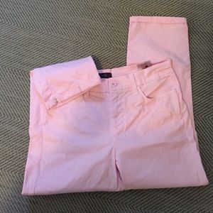 Not Your Daughter's Jeans Pink 4 Capri Chinos